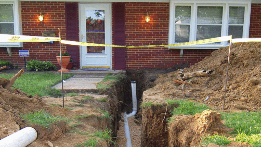 Sewer backup