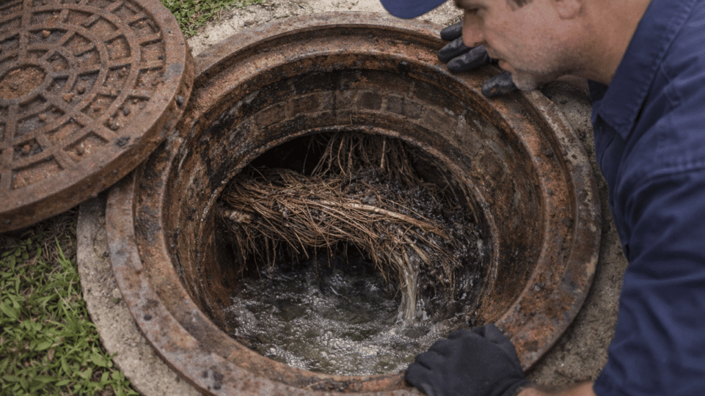 Gurgling Toilets or Sewer Odors