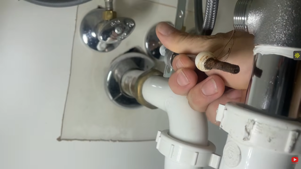 Remove the Stopper and Pull the Hair Out