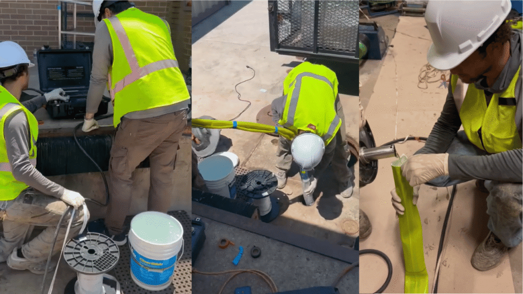 Upgrade sewer drain line