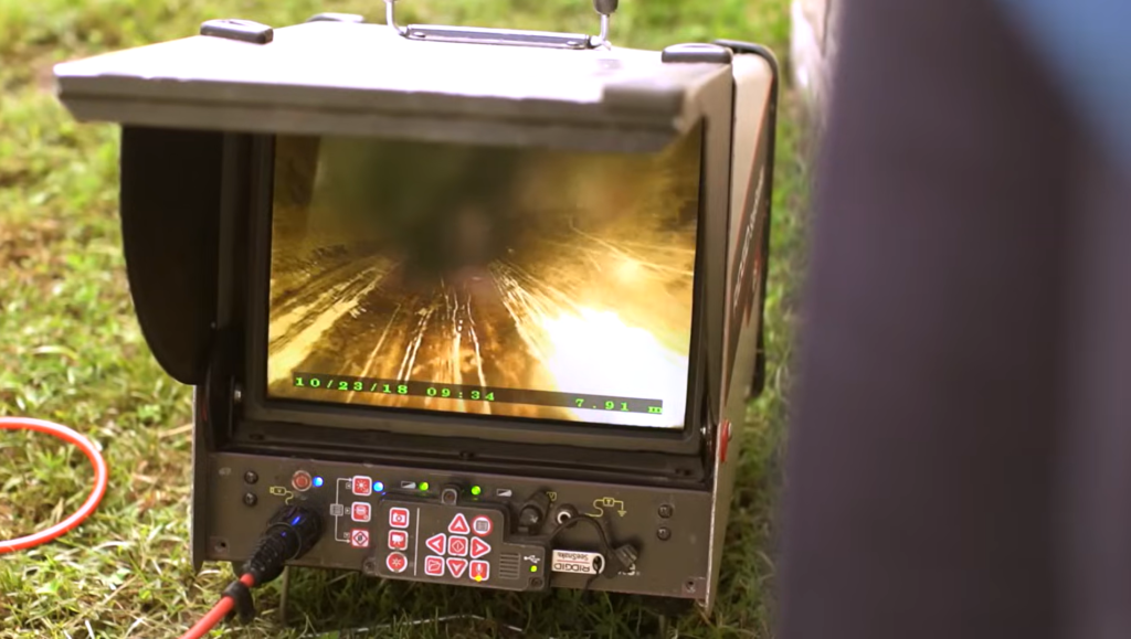 Sewer Line Camera Inspection