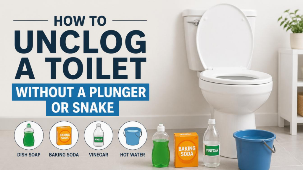 how-to-unclog-a-toilet-without-a-plunger