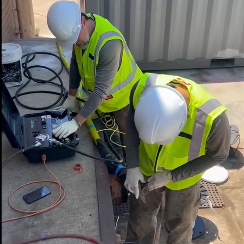 CIPP lining with camera inspection North Dallas