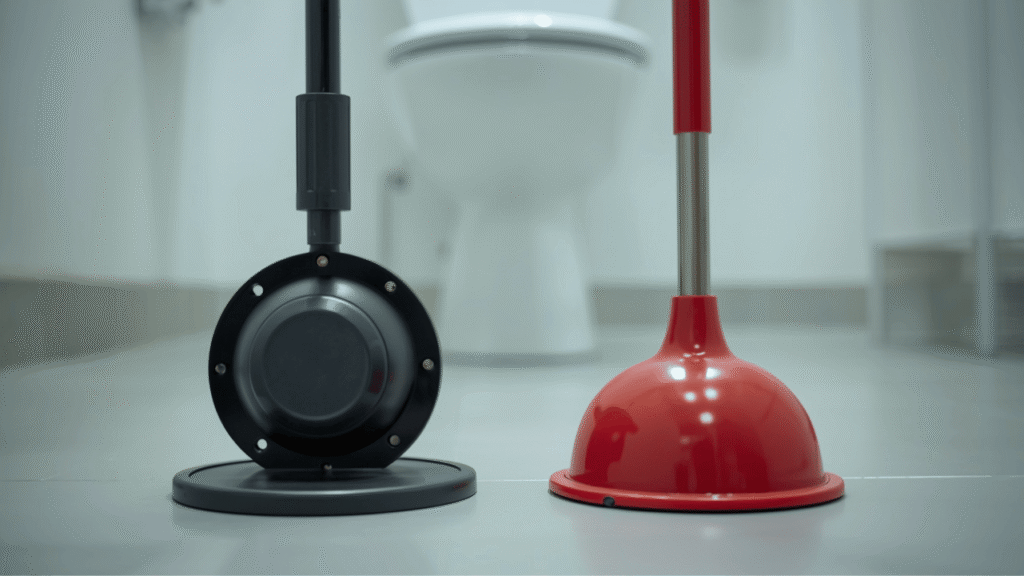 how to use a plunger