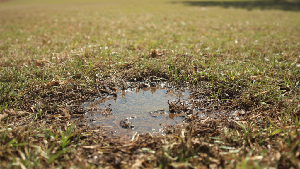 wet-spots-in-yard