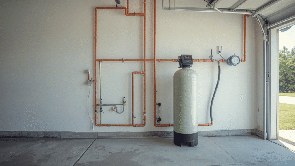 water softener installation cost