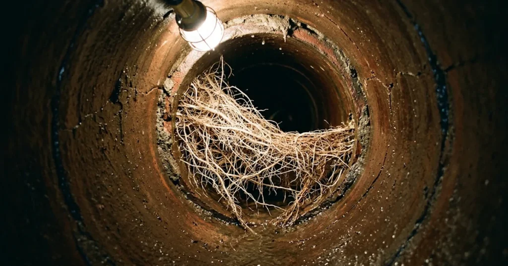 tree-roots-in-sewer-line