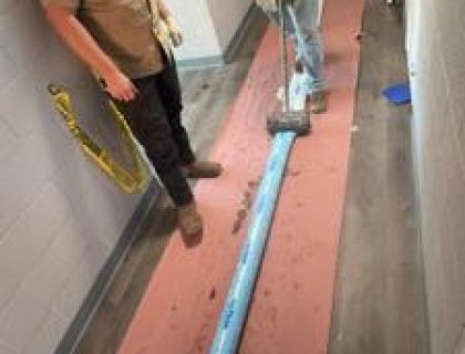 pipe replacement for residential house
